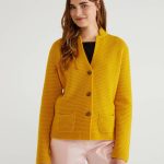 Women wool blend jacket