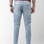 Men blue smooth jean